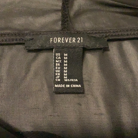 Forever21 sheer hoodie - Picture 2 of 5